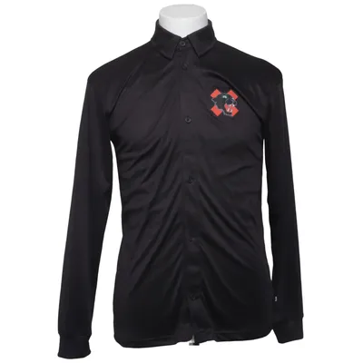 Shirt (Zwart) van Patta Polyester