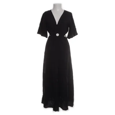 Långklänning (Svart) från Mango Viskos, Modal, Polyester