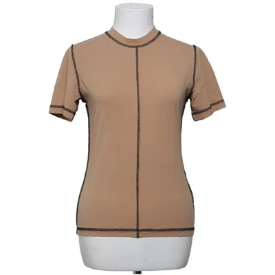 T-shirt (Beige) från Ganni Bomull, Elastan