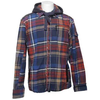 Overshirt (Blue, Red, Beige) from Blend Cotton