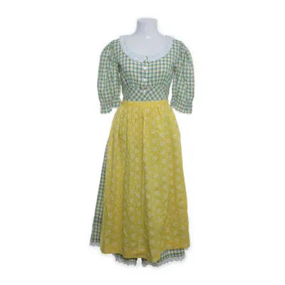 Dirndl (Groen, Meerkleurig) van Le Ro Katoen
