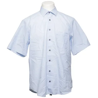 Chemise à manches courtes (Bleu) de Andrew James Coton