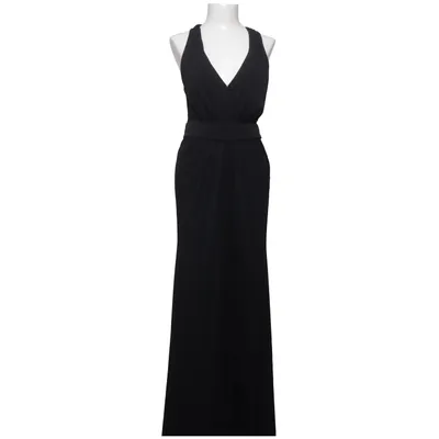 Evening gown (Black) from La Femme Polyester