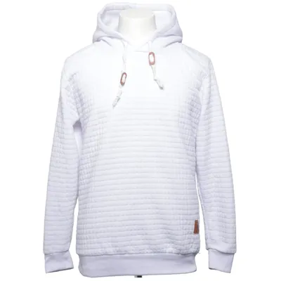 Capuchon sweater (Wit) van Revers Katoen, Polyester