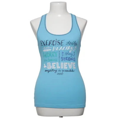 Tanktop (Blau) von Lorna Jane Active Baumwolle, Elasthan, Polyester