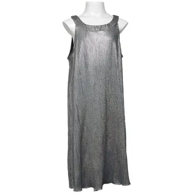 Dress (Silver) from Lindex Kids Elastane, Polyester