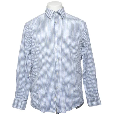 Shirt (Blue, White) from Nunes Correa Cotton