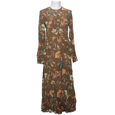 Maxi dress (Brown, Multicolored) from Britt Sisseck Silk