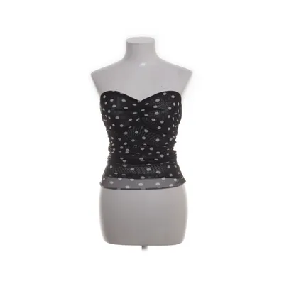 Tubtopp (Svart, Vit) från Shein Elastan, Polyamid, Polyester