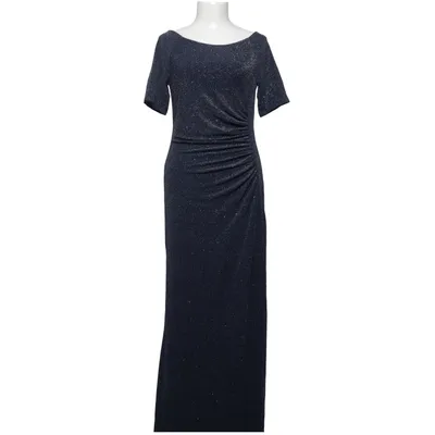 Avondjurk (Blauw) van Vera Mont Elastaan, Viscose