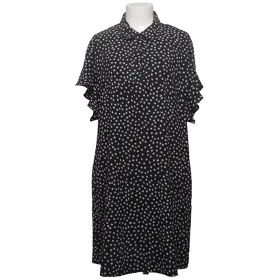Jurk (Zwart, Wit) van Essentiel Antwerp Elastaan, Polyester, Viscose