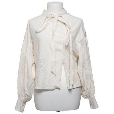 Bluse (Hvid) fra Victoria Beckham Bomuld, Polyamid, Polyester