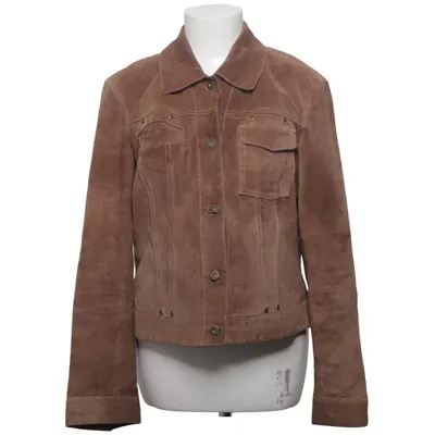 Veste en cuir (Marron) de D'auvry Cuir
