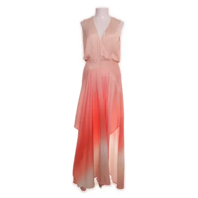 Aftonklänning (Beige, Rosa, Flerfärgad) från Maje Polyester, Viskos