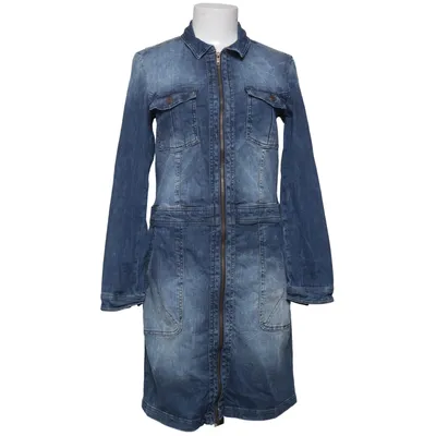 Robe en jean (Bleu) de Dranella Coton, Élasthane