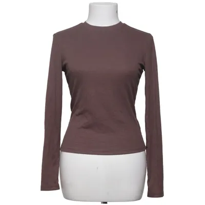Langarmshirt (Braun) von Shein Elasthan, Polyester, Viskose