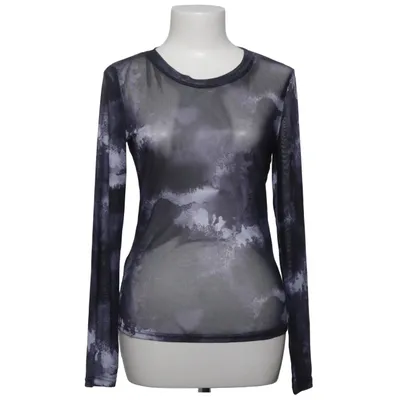 Top (Zwart, Grijs) van Marta du Chateau Elastaan, Polyester, Viscose