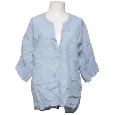 Blouse (Blue) from H&M+ Linen