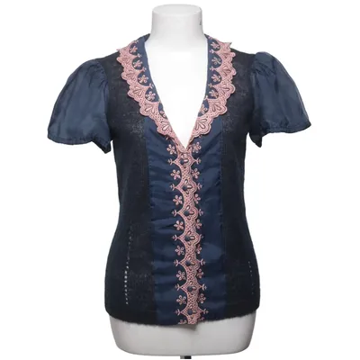 Top (Blue, Pink) from Manoush Acrylic, Mohair, Polyamide, Wool