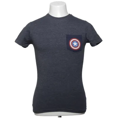 T-shirt (Gray) from Marvel Comics Cotton, Polyester