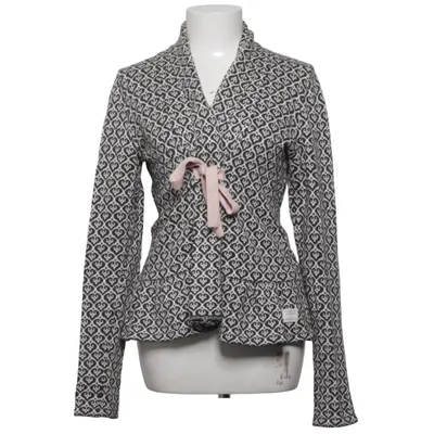 Wrap cardigan (Black, White) from Odd Molly Cotton