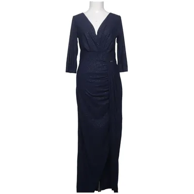 Långklänning (Blå) från Numoco Elastan, Polyester