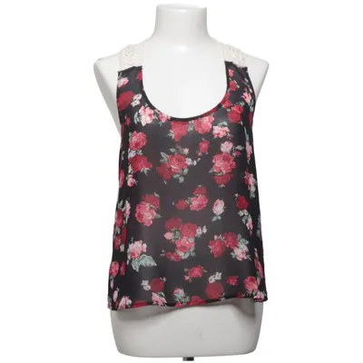 Tank Top (Black, Red, Multicolored) from Forever 21 Cotton, Modal, Polyamide, Polyester