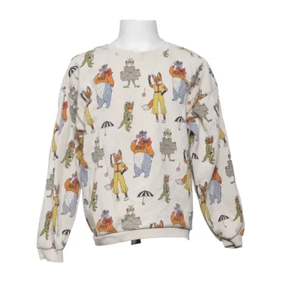 Sweatshirt (Beige, Multicolore) de Minimarket Coton, Polyester