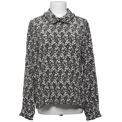 Blouse (Noir, Blanc) de Greta Stockholm Soie
