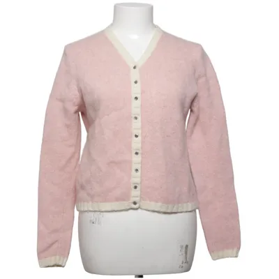 Strickjacke (Pink, Weiß) von Josephine & Co Angora, Polyamid, Wolle