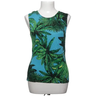 Top (Blauw, Groen, Meerkleurig) van Versace for H&M Kasjmier, Merinowol