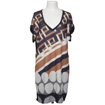Robe (Noir, Beige, Marron) de Zinzane Élasthane, Polyester, Viscose