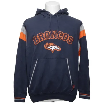 Sweat à capuche (Bleu, Multicolore) de NFL Coton, Polyester