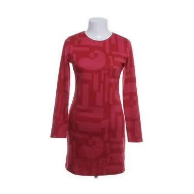 Dress (Pink, Red) from DF Young Elastane, Polyester, Viscose