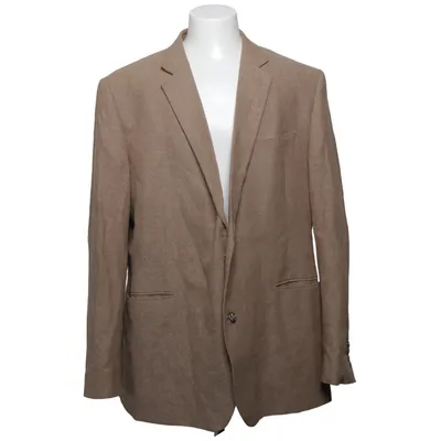 Blazer (Beige) fra Stafford Bomuld, Linned, Polyester