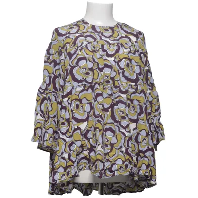 Blouse (Violet, Jaune, Multicolore) de Britt Sisseck Soie