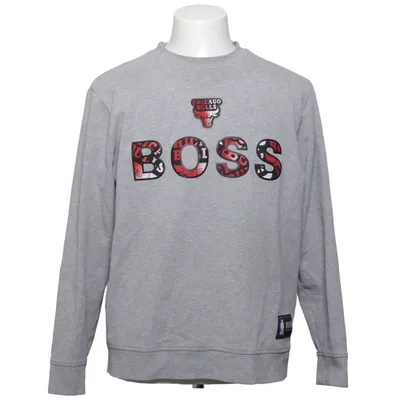 Sweatshirt (Grau, Mehrfarbig) von Hugo Boss Baumwolle, Elasthan, Polyester