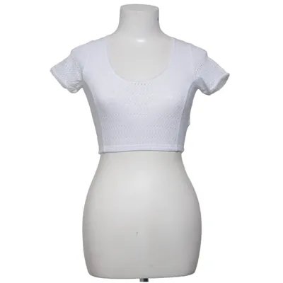 Crop top (Blanc) de Hammer Coton