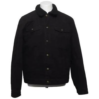 Gevoerde spijkerjas (Zwart) van Dickies Acryl, Katoen, Polyester
