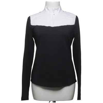 Base layer shirt (Black, White) from JH Collection Cotton, Elastane, Polyester
