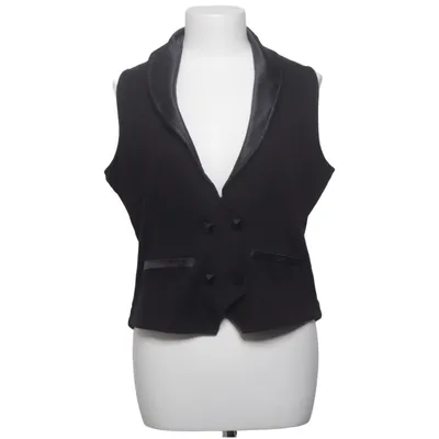 Suit vest (Black) from Ricarda M Cotton, Elastane, Polyester, Viscose