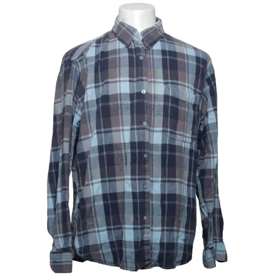 Flanellhemd (Blau, Grau) von Walking Baumwolle