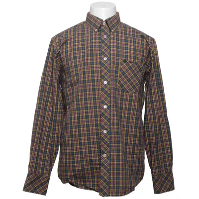 Overhemd (Geel, Blauw, Meerkleurig) van Ben Sherman Katoen, Polyester