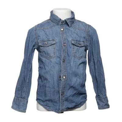 Denim blouse (Blauw) van Detroit by Lindex Katoen