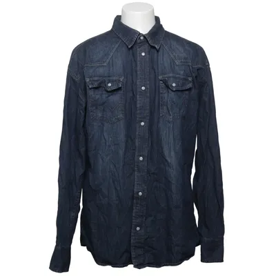 Chemise en jean (Bleu) de Wrangler Coton