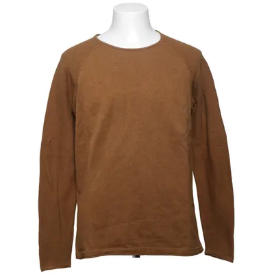 Sweater (Brown) from Selected Homme Organic cotton
