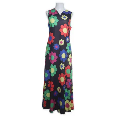 Maxi dress (Black, Multicolored)