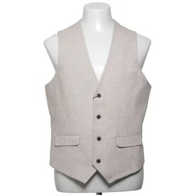 Anzugweste (Beige) von Harry Brown Polyester, Wolle