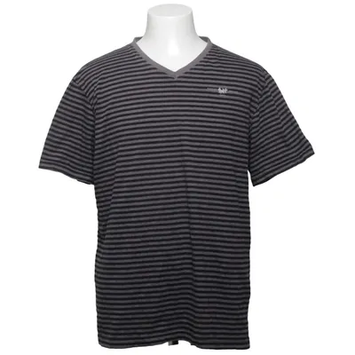T-shirt (Grijs, Zwart) van Harvey Miller Katoen, Polyester