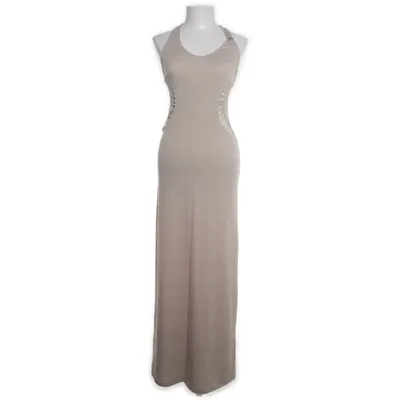 Långklänning (Beige) från Hello Molly Bomull, Polyester